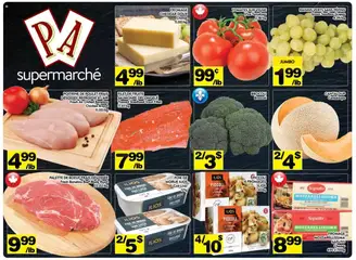 Un aperçu du dépliant Weekly flyer / circulaire du magasin Pa Supermarché est valide à partir 13 oct. 2025