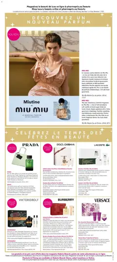 Preview of leaflet Weekly flyer / circulaire from shop Pharmaprix is valid from Nov 01, 2025 | Page: 15