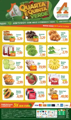 Pré-Visualização do folheto "Ofertas - RS" da loja Atacadão válido a partir de 05/11/2025
