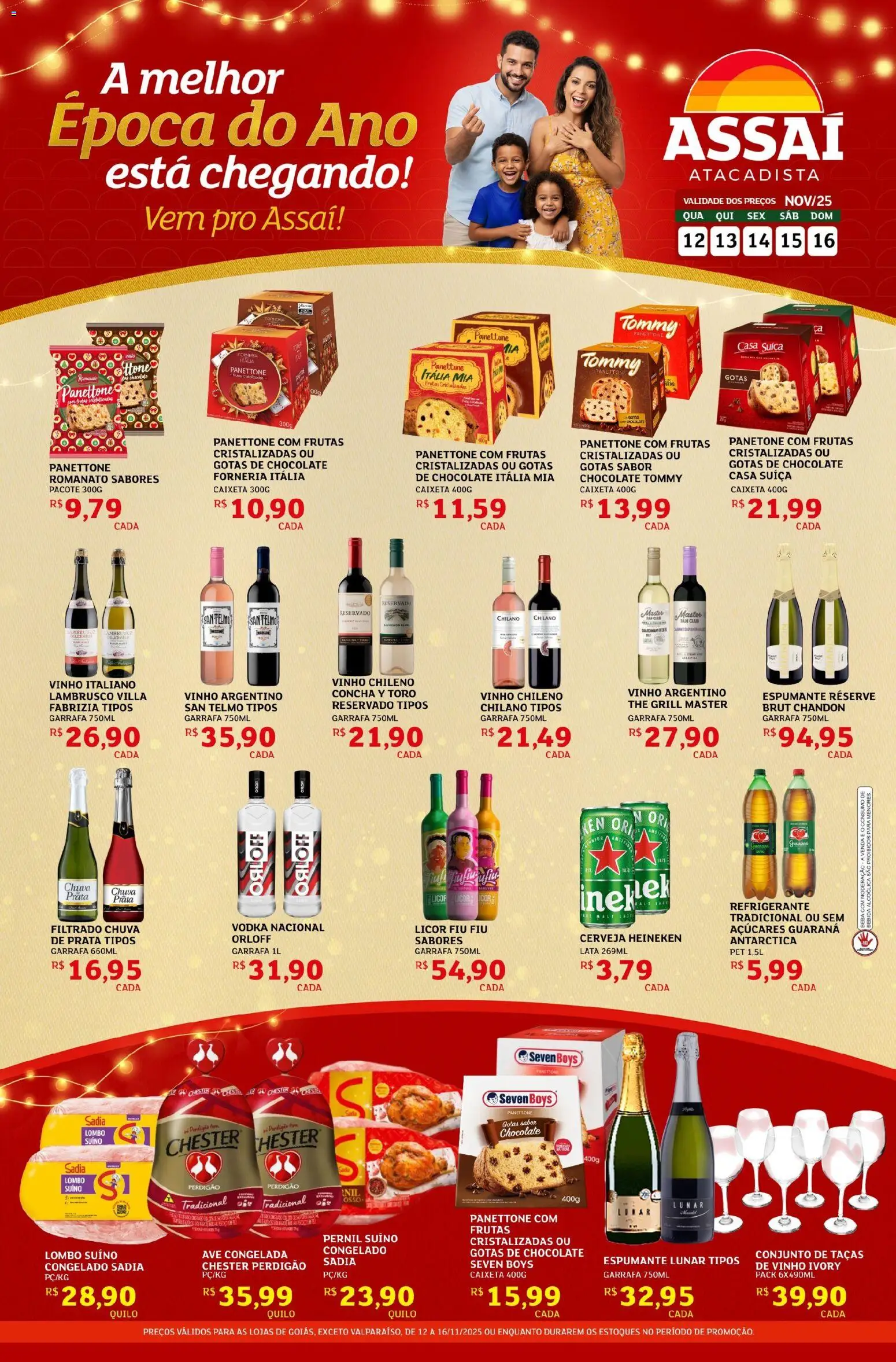 Pré-Visualização do folheto "Encarte - GO" da loja Assaí Atacadista válido a partir de 12/11/2025
