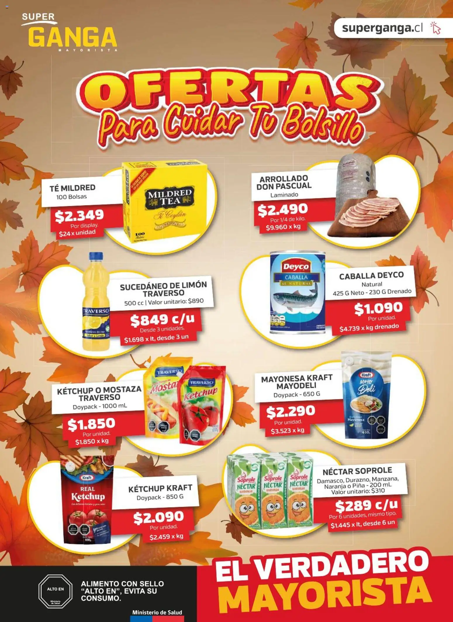 Folleto de la tienda Super Ganga válido desde el 08.04.2026 