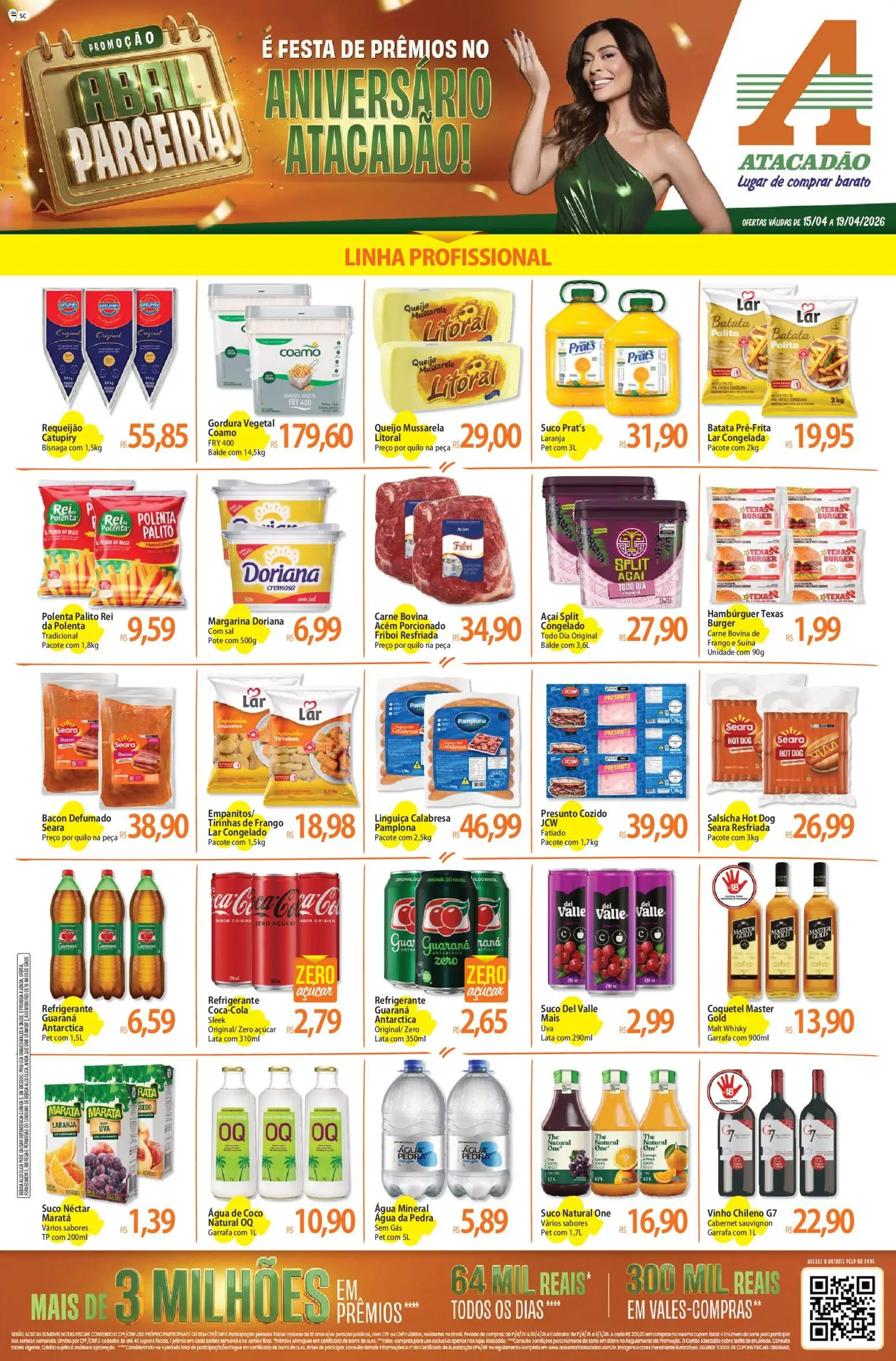 Pré-Visualização do folheto "Atacadão ofertas - SC" da loja Atacadão válido a partir de 15/04/2026