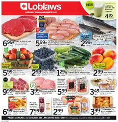 Un aperçu du dépliant Weekly Flyer - ON du magasin Loblaws est valide à partir 24 juill. 2025