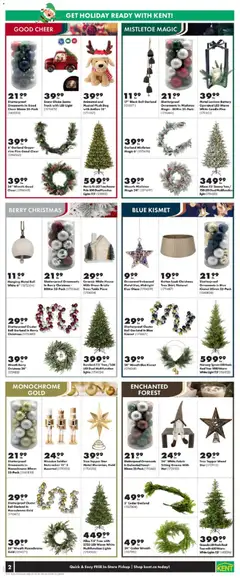Preview of leaflet Black Friday from shop Kent is valid from Nov 06, 2025 | Page: 2