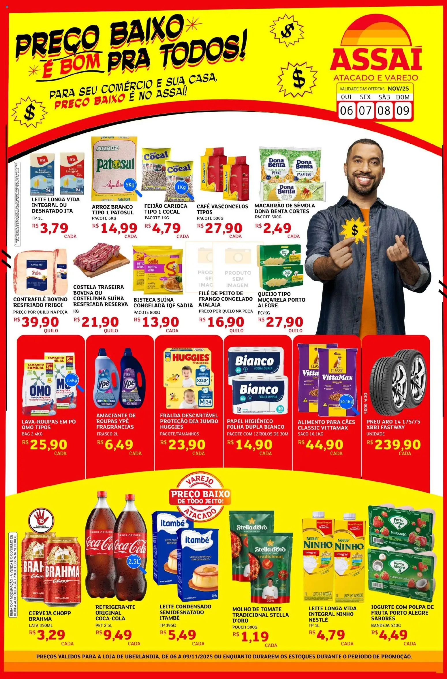 Pré-Visualização do folheto "Encarte - MG" da loja Assaí Atacadista válido a partir de 06/11/2025