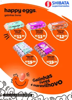 Pré-Visualização do folheto "Shibata ofertas Ovos Mantiqueira Brasil" da loja Shibata válido a partir de 04/04/2026