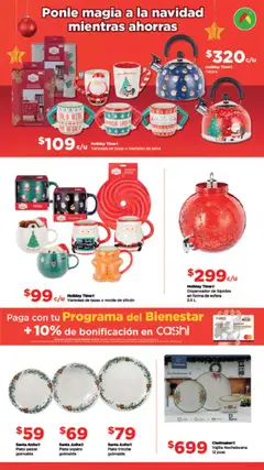 Vista previa las ofertas de la tienda Bodega Aurrerá - Folleto Aquí sí te alcanza para la magia de la Navidad desde el 03/11/2025 | Página: 12