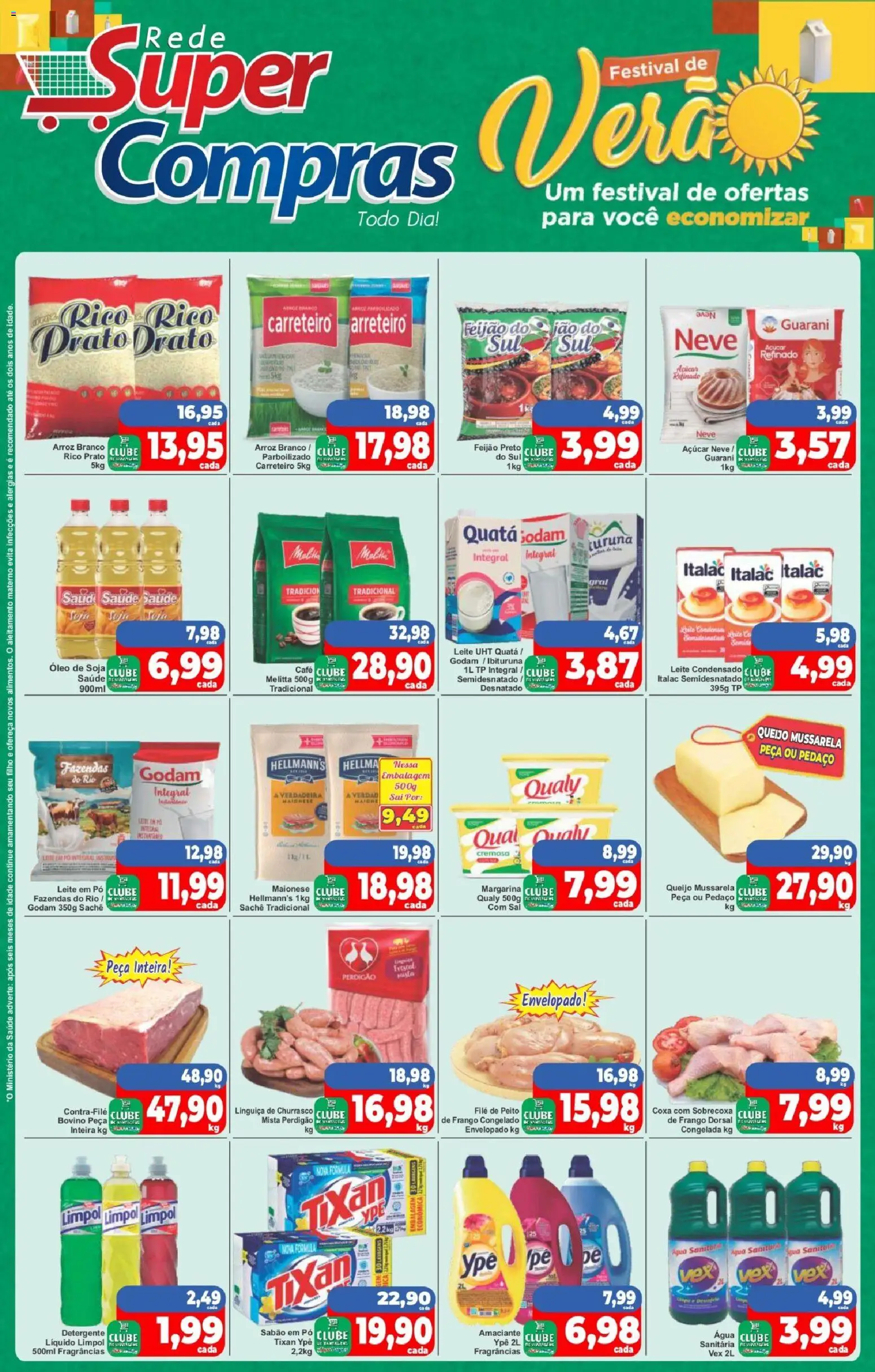 Pré-Visualização do folheto "Ofertas da semana" da loja Rede Super Compras válido a partir de 26/01/2026