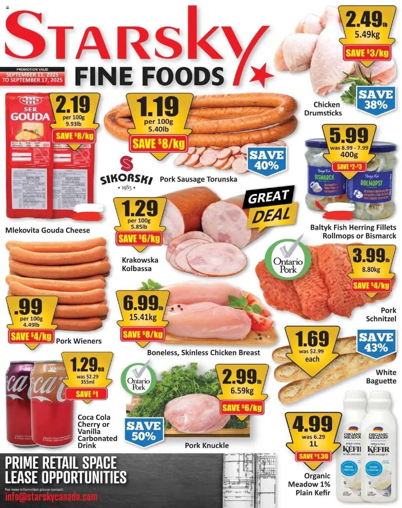 Starsky flyer valid from Sep 11, 2025 - page number 1