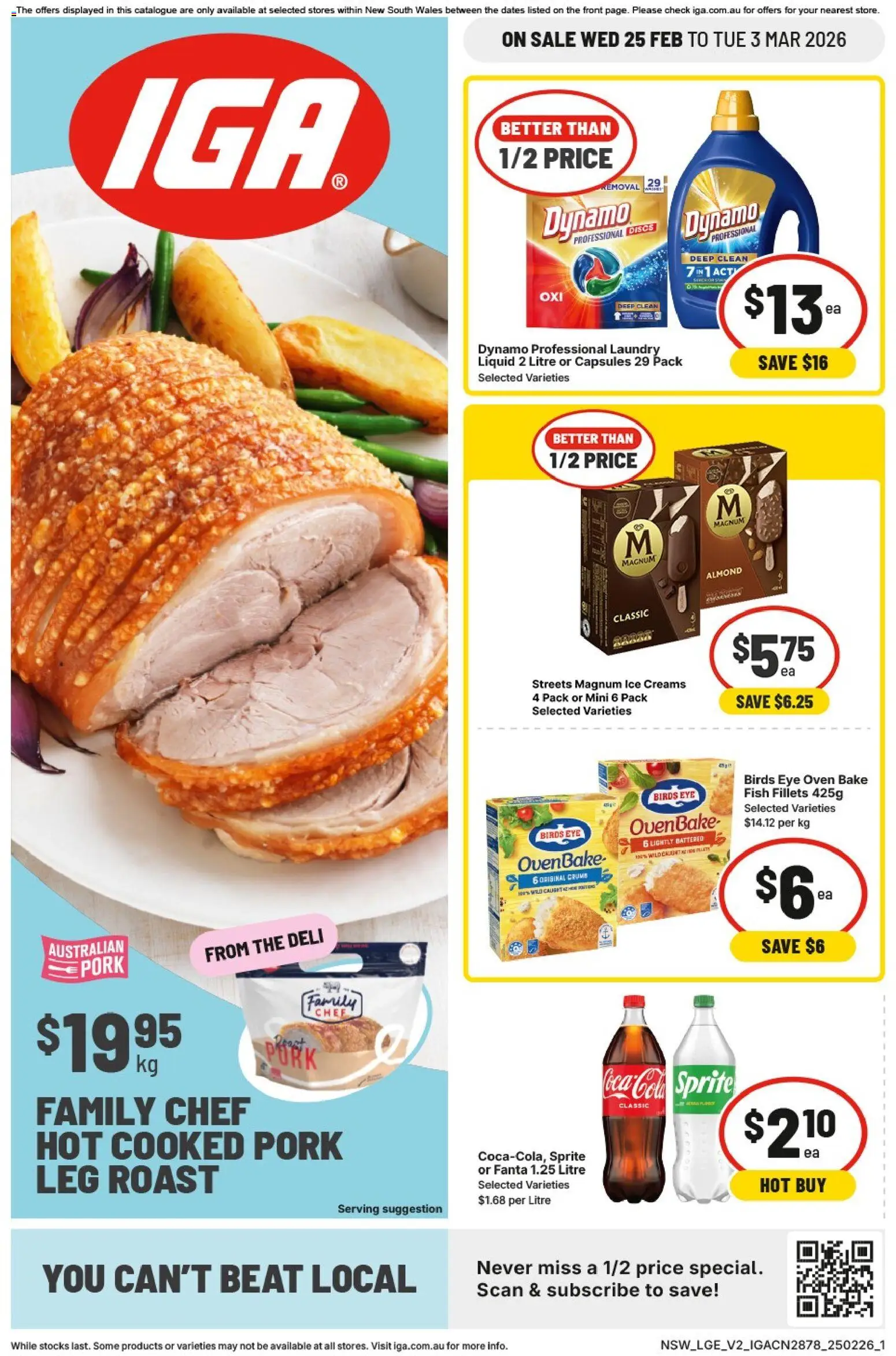Preview of catalogue Catalogue from shop IGA valid 25/02/2026