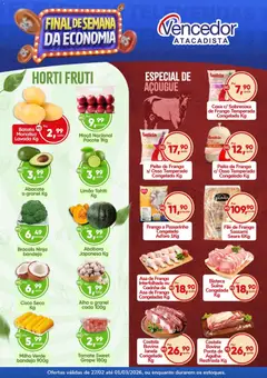Pré-Visualização do folheto "Vencedor Atacadista - Ofertas da semana" da loja Vencedor Atacadista válido a partir de 27/02/2026