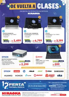 Vista previa de Hiraoka - De vuelta a clases de la tienda Hiraoka válido desde 21/03/2026