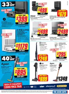Preview of catalogue Black Friday from shop The Good Guys valid 12/11/2025 | Page: 22
