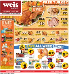 Ad Preview of Weis Weekly Circular - VA from 11/20/2025