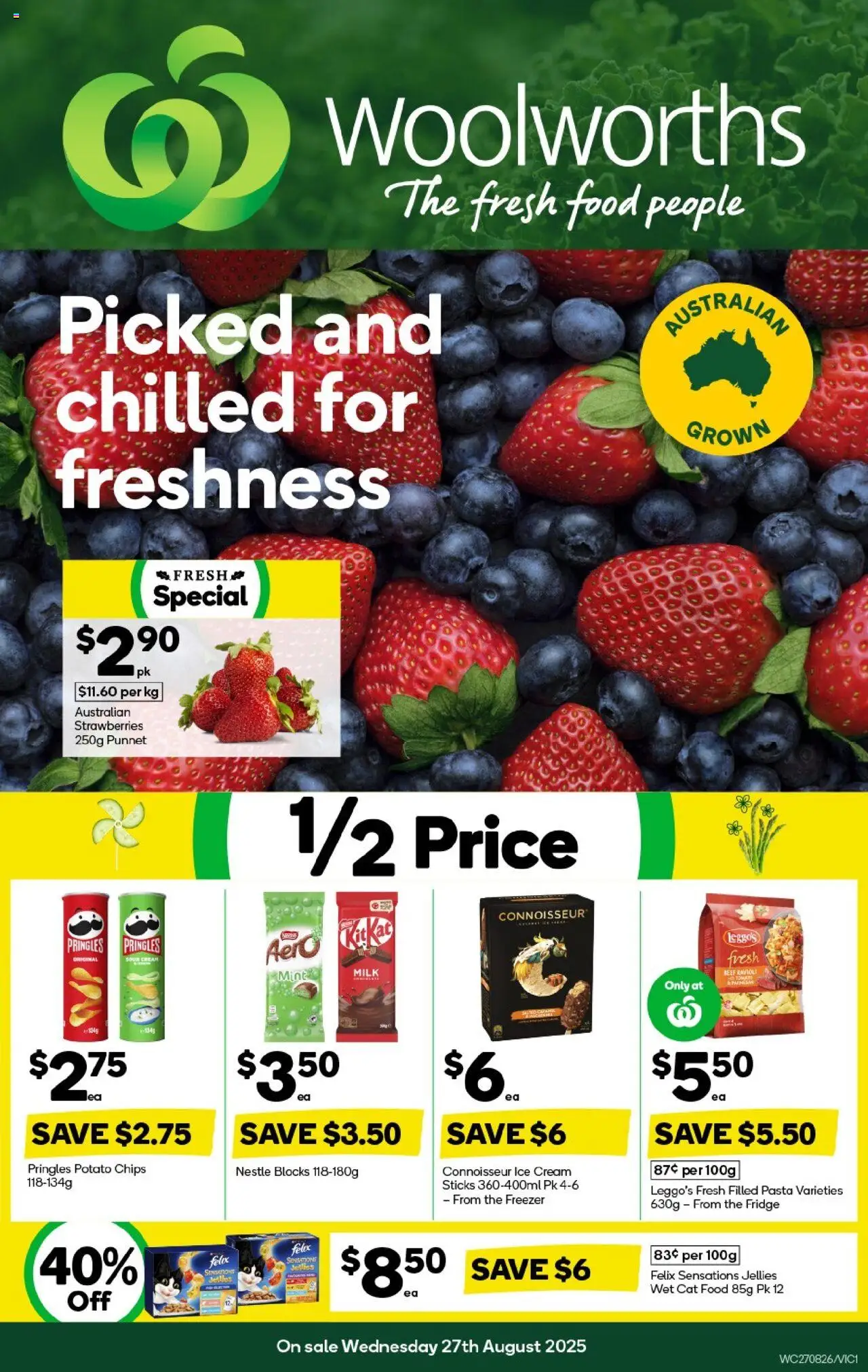 Woolworths catalogue valid from 27/08/2025 - page 1
