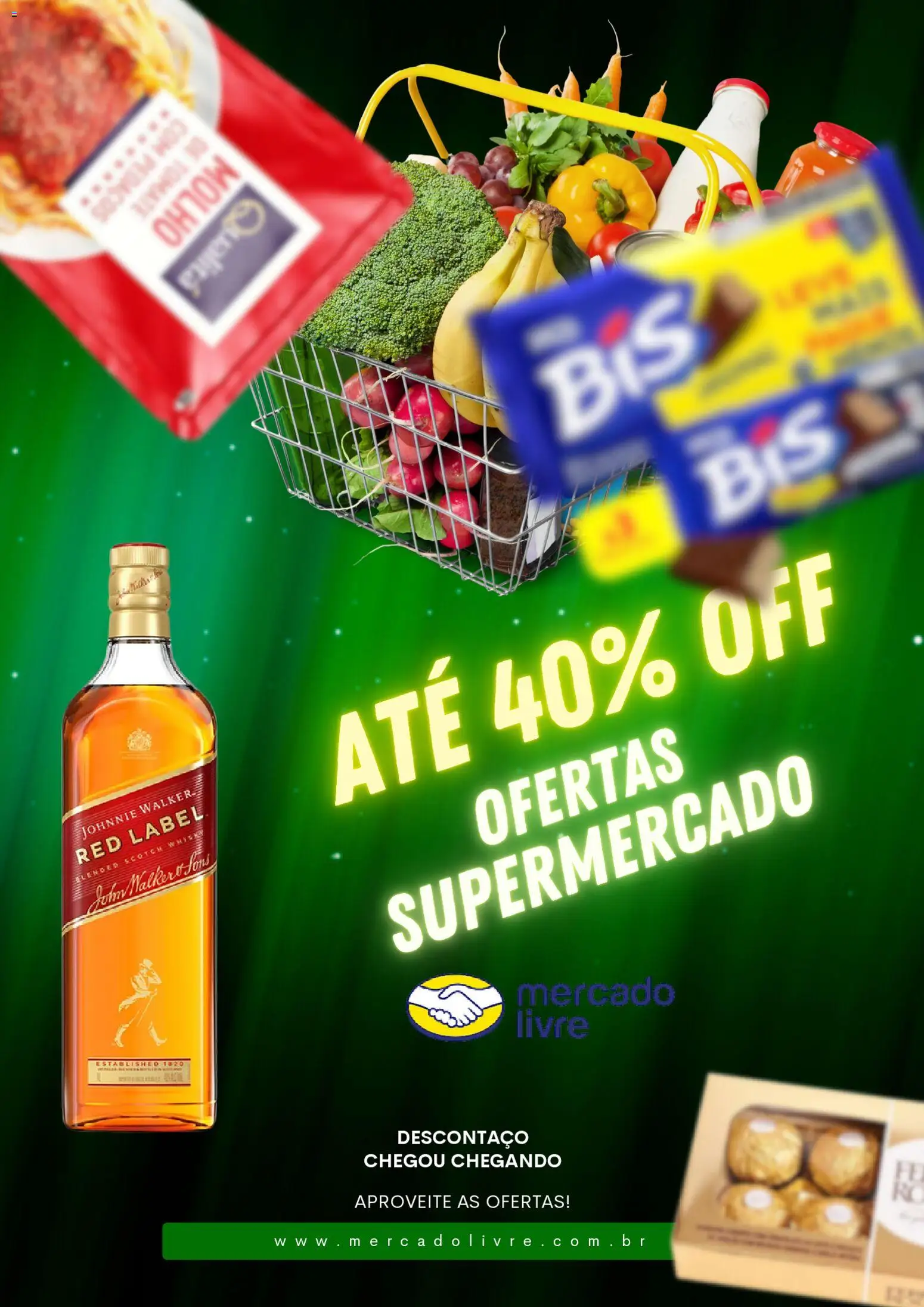Pré-Visualização do folheto "Ofertas atuais" da loja Mercado Livre válido a partir de 11/02/2026