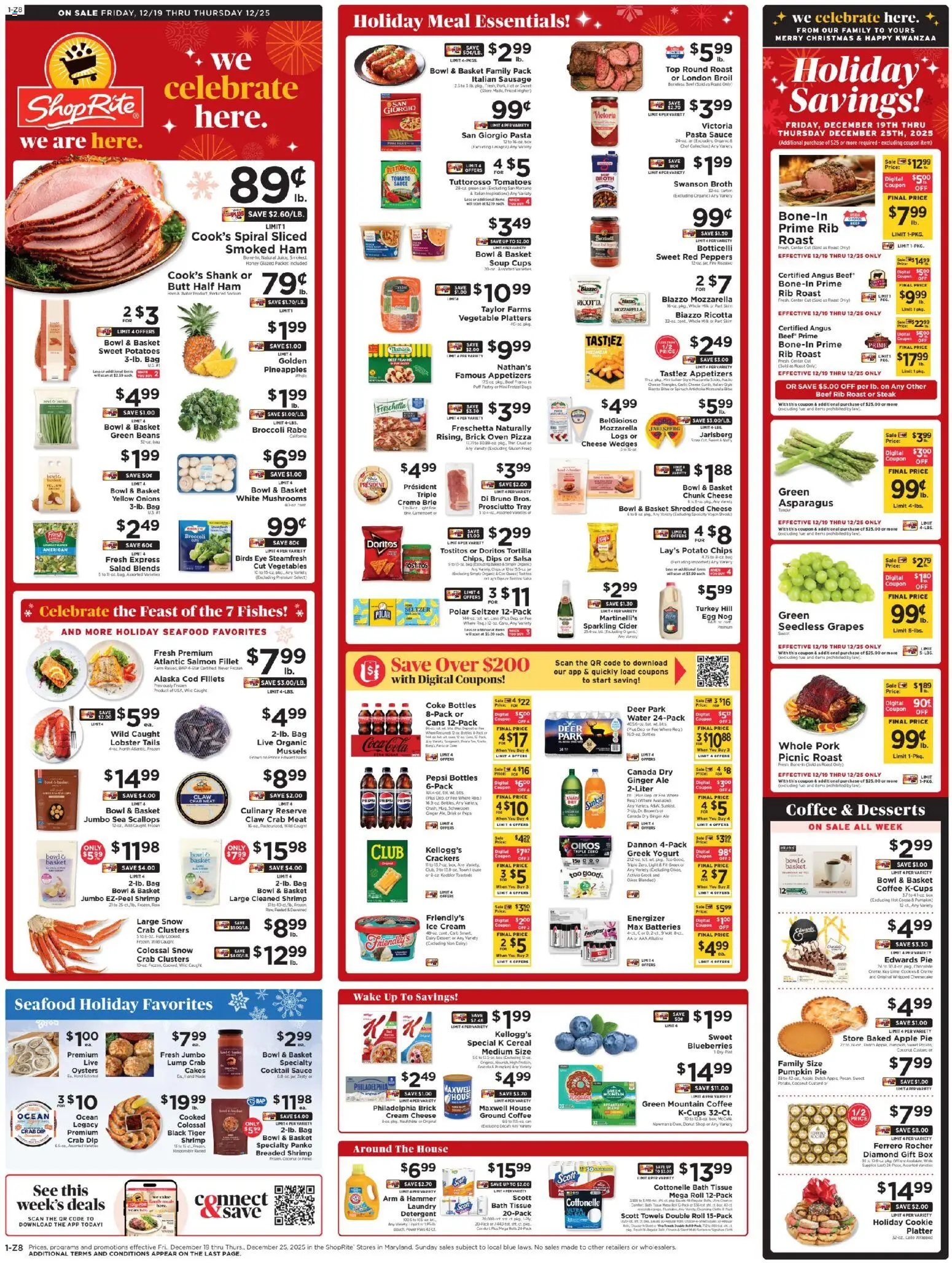 Ad Preview of ShopRite Weekly Ad from 12/19/2025