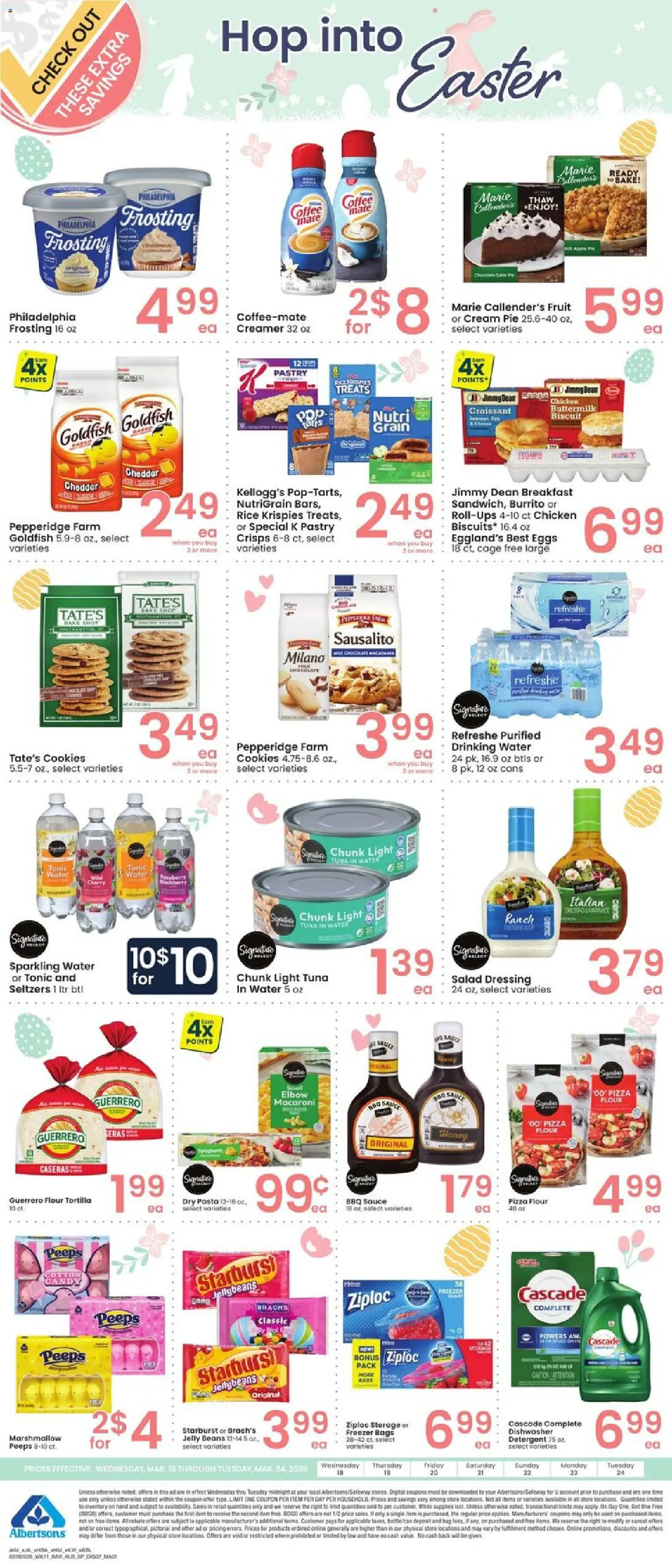Ad Preview of Albertsons Albertsons Specialty Publication from 03/18/2026