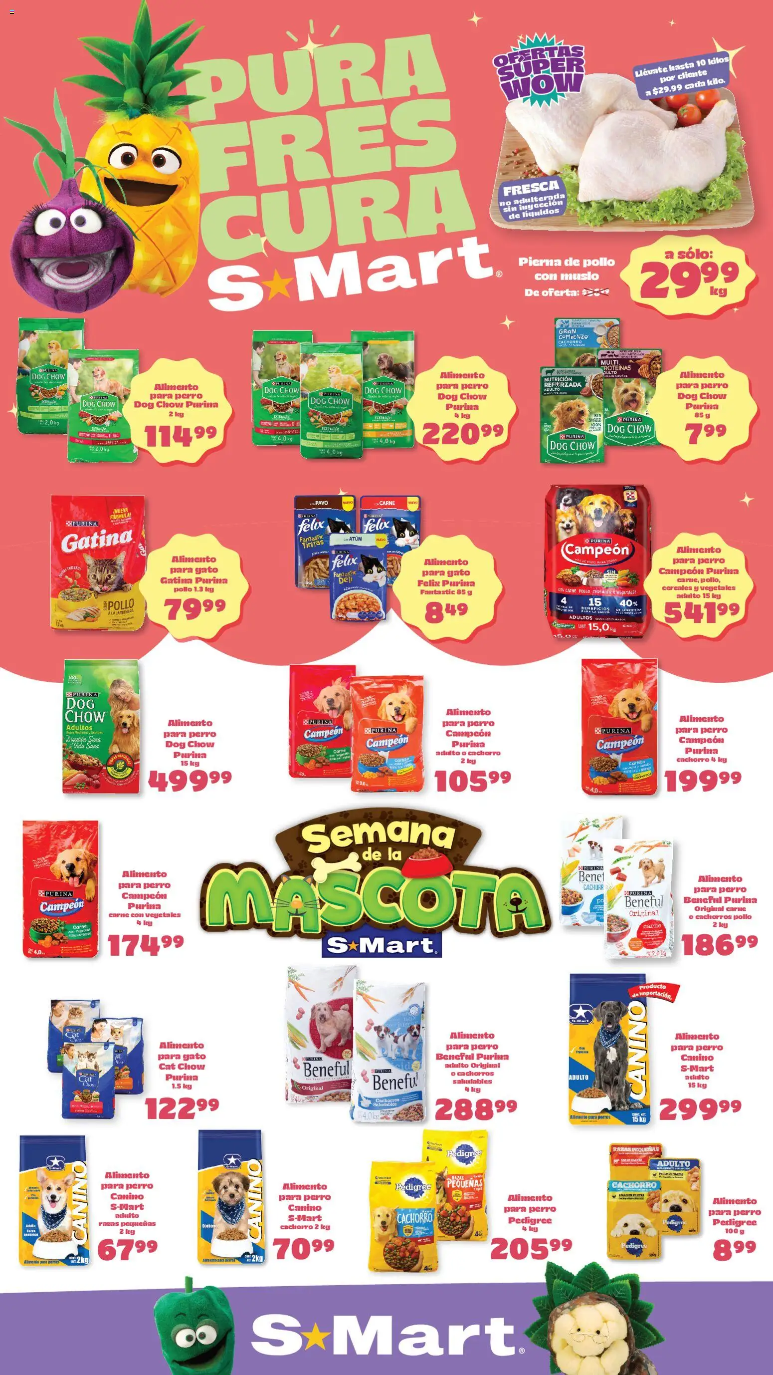 Vista previa las ofertas de la tienda S-Mart - S-Mart folleto Ofertas de feria Nuevo Laredo desde el 07/04/2026 