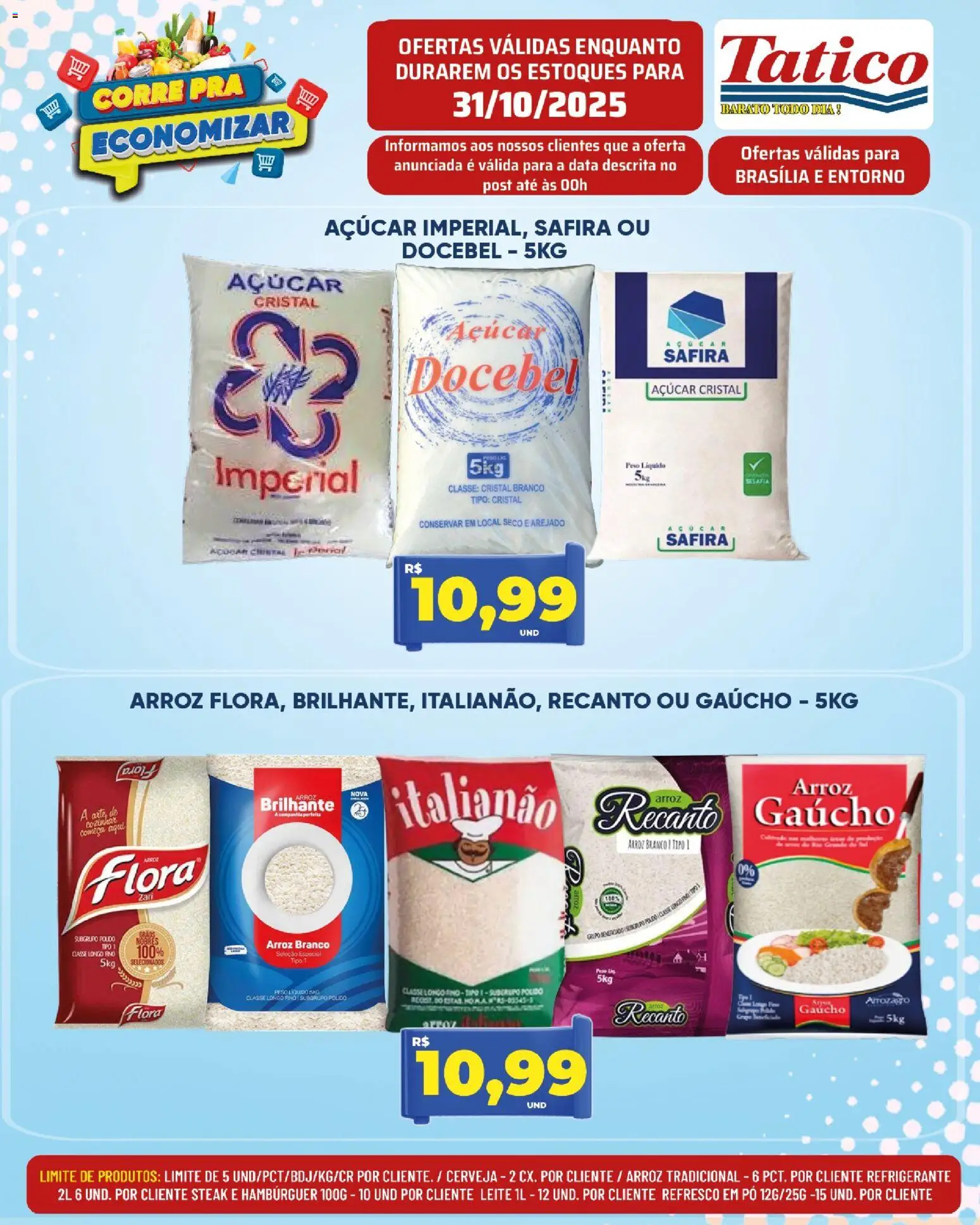 Pré-Visualização do folheto "Ofertas do Dia" da loja Tatico válido a partir de 31/10/2025