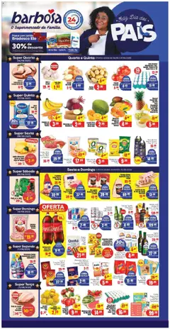 Pré-Visualização do folheto "Ofertas da semana" da loja Barbosa Supermercados válido a partir de 06/08/2025