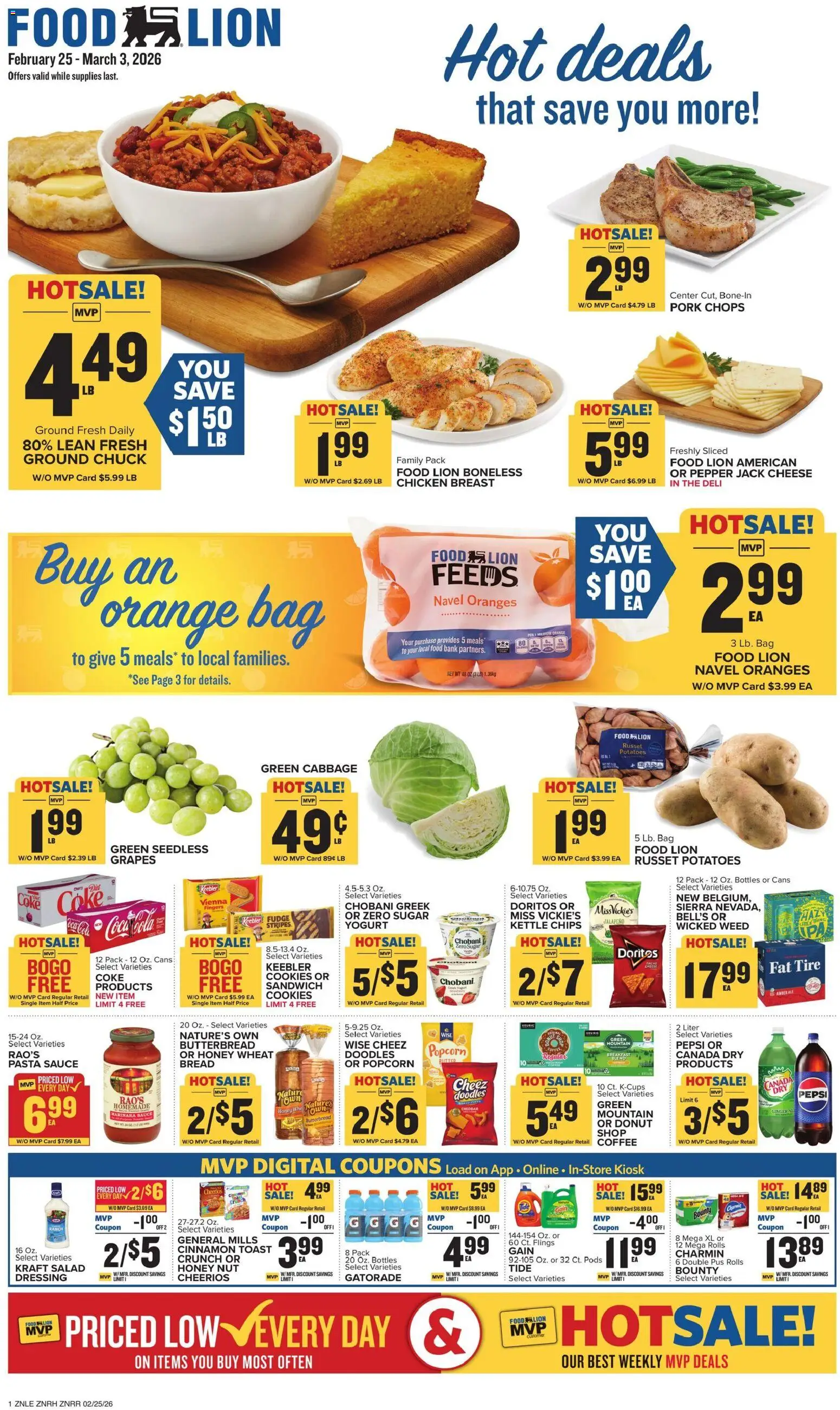 Ad Preview of Food Lion Weekly Ad from 02/25/2026
