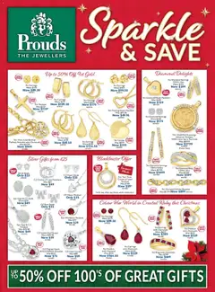 Preview of catalogue Catalogue from shop Prouds The Jewellers valid 10/11/2025