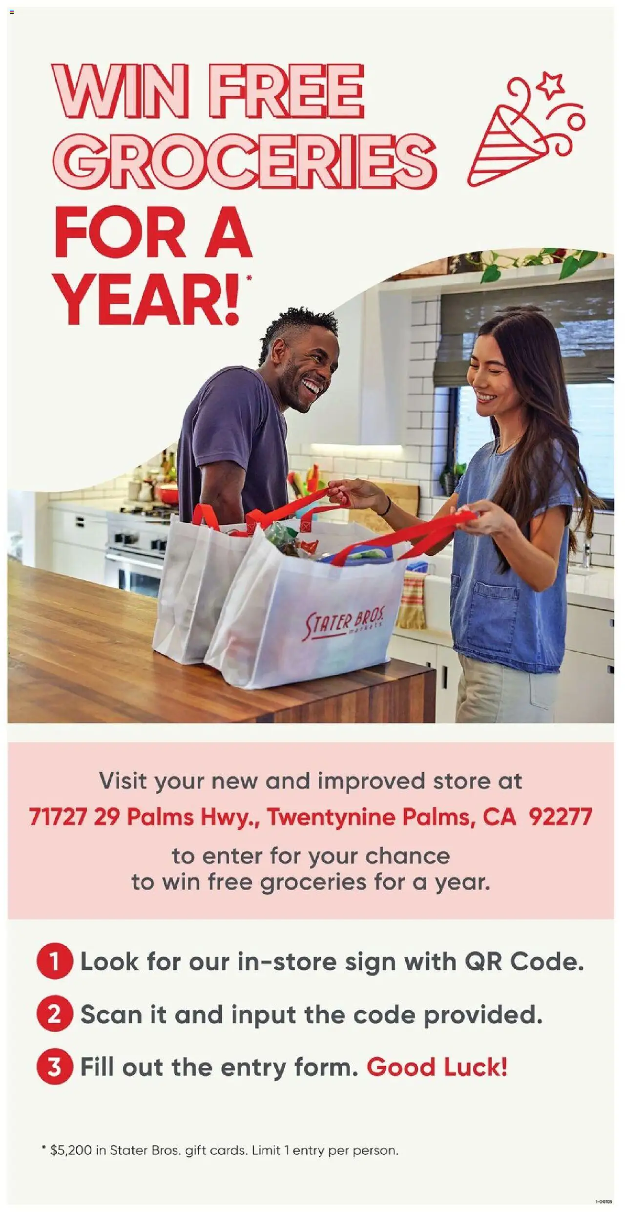 Stater Bros Weekly Ad from 07/23/2025 - Flyer - Page number 1 - Groceries