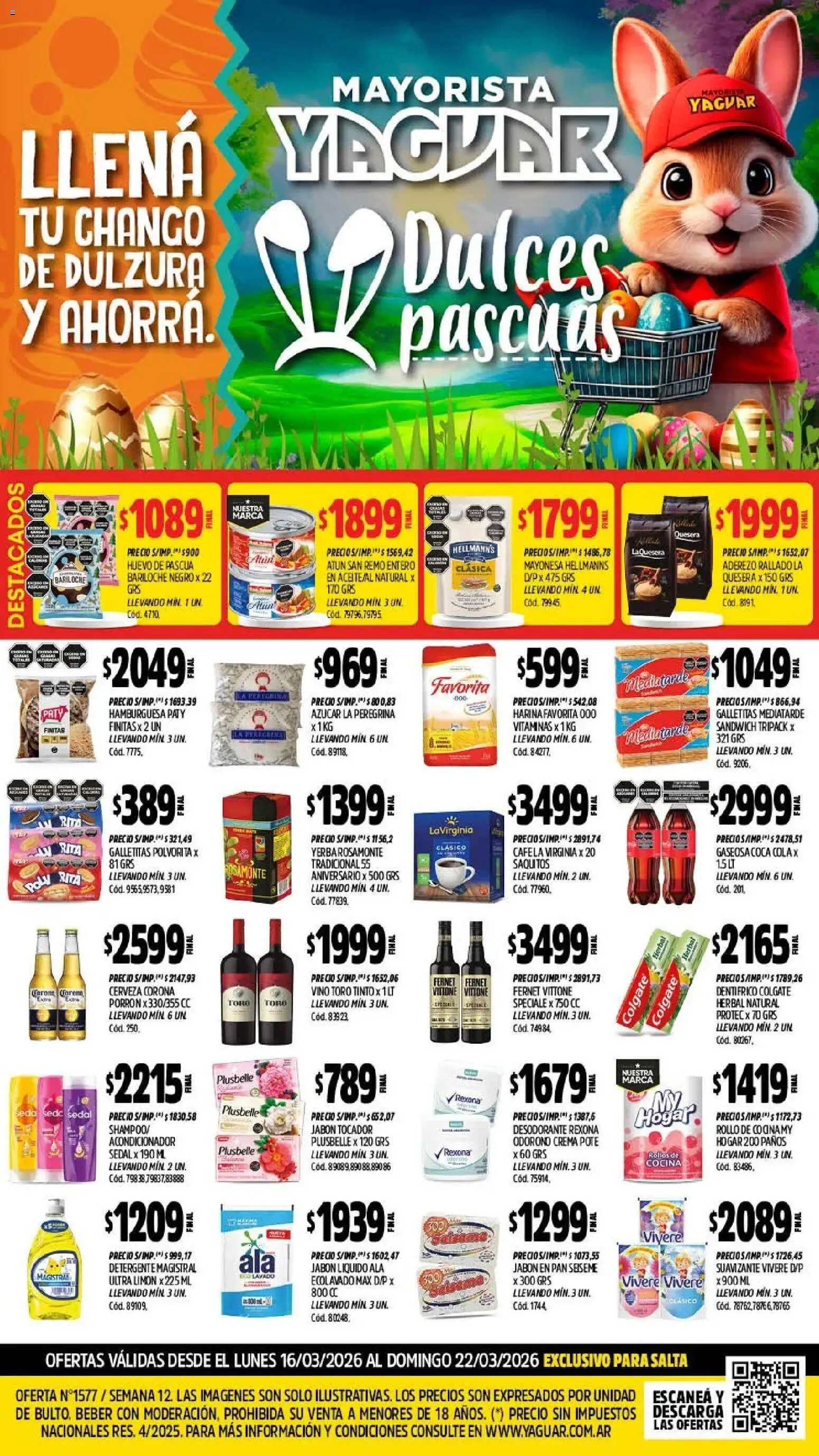 Vista previa del folleto de la tienda Yaguar válido desde el 16/03/2026 