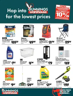 Preview of catalogue Bunnings Catalogue Hop into Bunnings Warehouse for the Lowest Prices NT from shop Bunnings Warehouse valid 11/03/2026