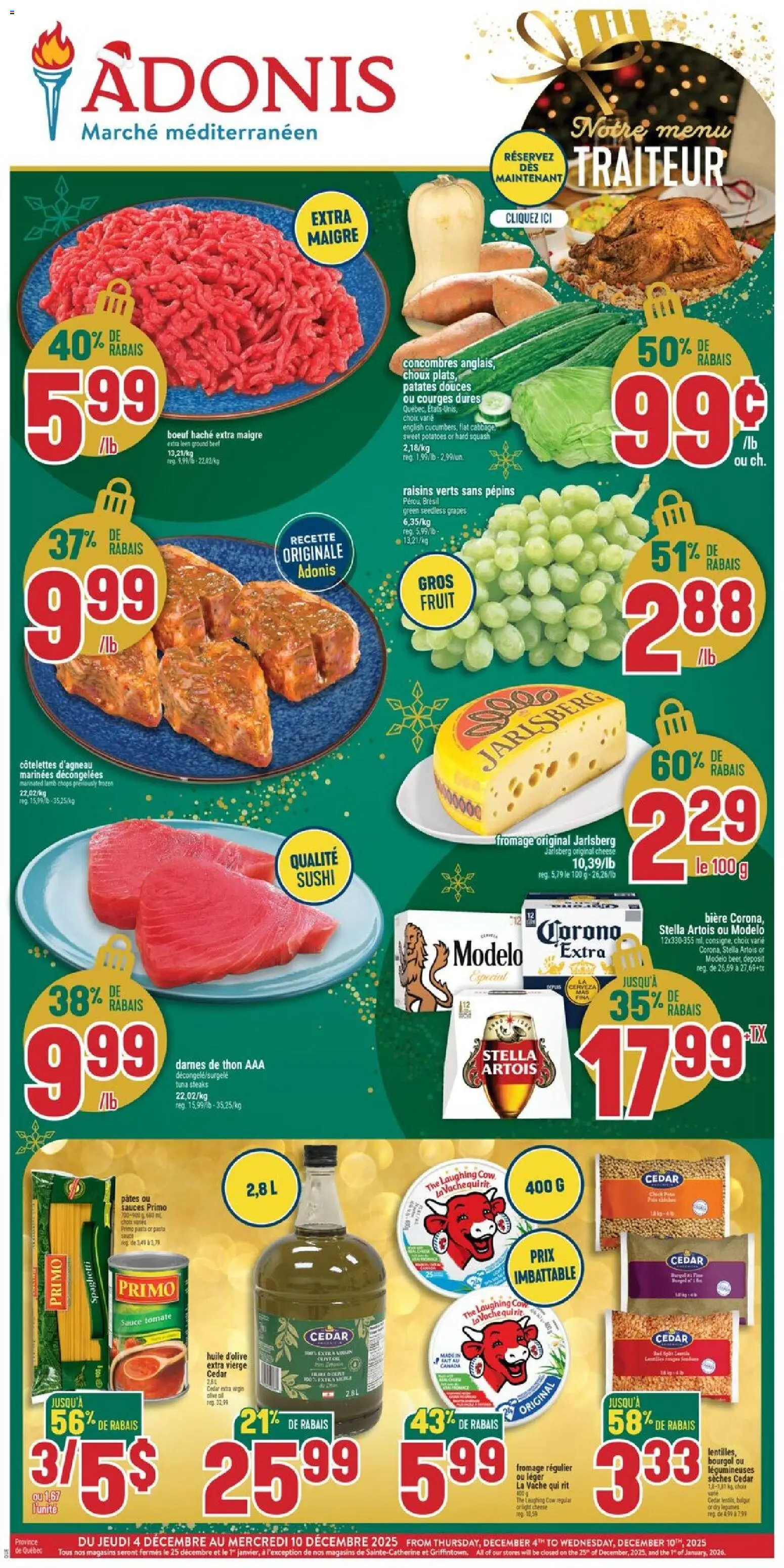 Preview of leaflet Circulaire from shop Adonis is valid from Dec 04, 2025