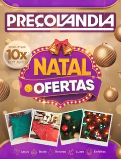 Pré-Visualização do folheto "Ofertas atuais" da loja Preçolandia válido a partir de 07/11/2025