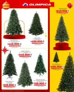  Vista previa del prospecto Especial de navidad del almacen Olímpica válida del 14/10/2025 al 20/11/2025