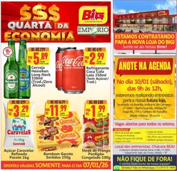 Pré-Visualização do folheto "Ofertas do Dia" da loja Big Supermercados válido a partir de 07/01/2026