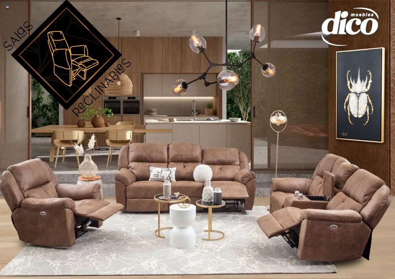 Catálogo Salas reclinables Muebles Dico y sus promociones válidas desde el 25/09/2025 - Número de página 1