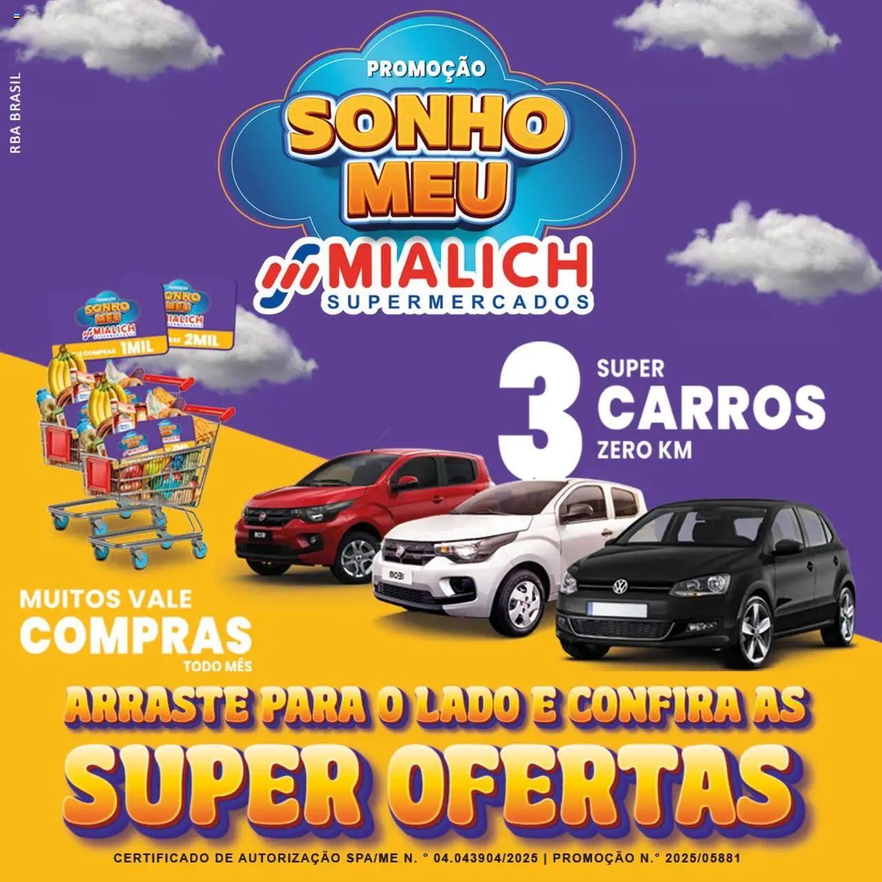 Mialich Supermercados folheto "Ofertas da semana" válido a partir de 25/09/2025 - número de página 1