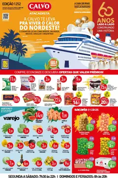 Pré-Visualização do folheto "Ofertas da semana" da loja Calvo Atacadista válido a partir de 17/11/2025