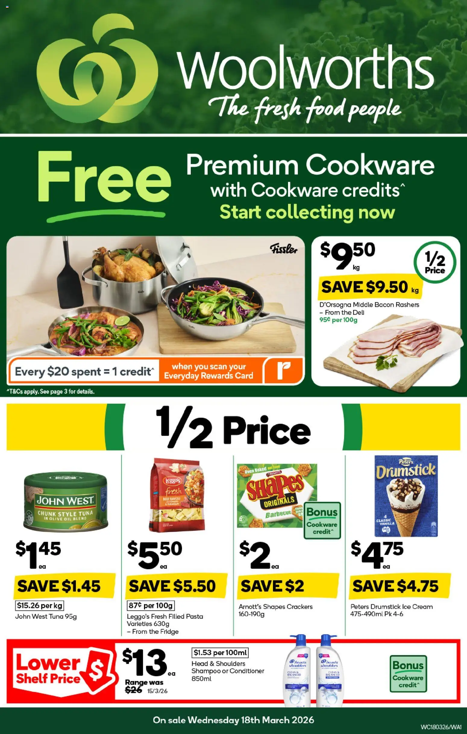 Preview of catalogue Woolworths catalogue WA from shop Woolworths valid 18/03/2026