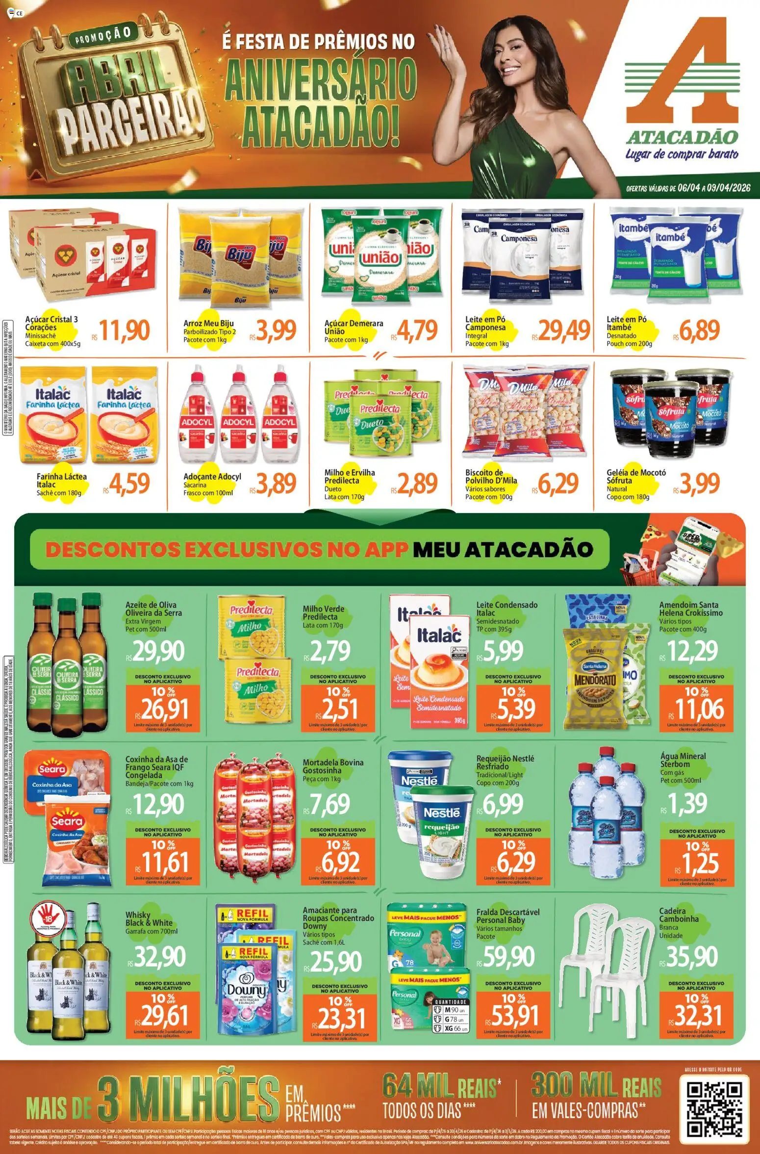 Pré-Visualização do folheto "Atacadão ofertas - CE" da loja Atacadão válido a partir de 06/04/2026