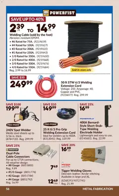 Preview of leaflet 2 Week Sale! from shop Princess Auto is valid from Dec 02, 2025 | Page: 61