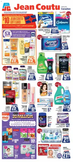 Preview of leaflet Weekly Flyer from shop Jean Coutu is valid from Jul 17, 2025
