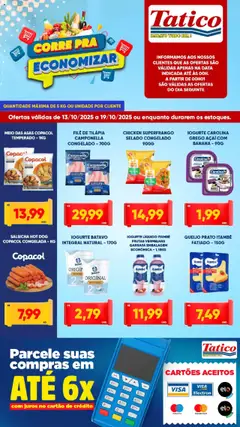 Pré-Visualização do folheto "Ofertas da semana" da loja Tatico válido a partir de 13/10/2025