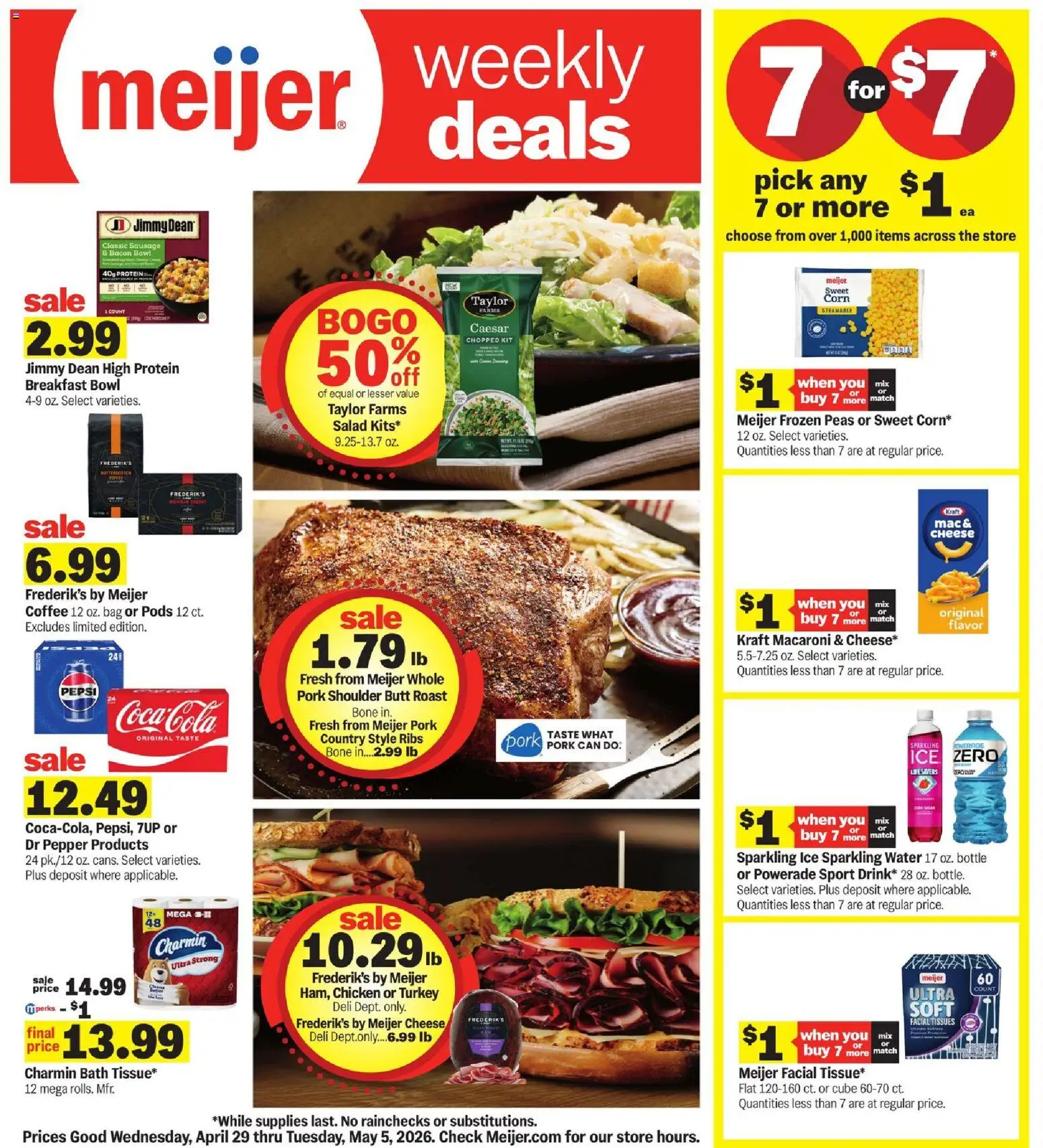 Ad Preview of Meijer Meijer Weekly Ad from 04/29/2026