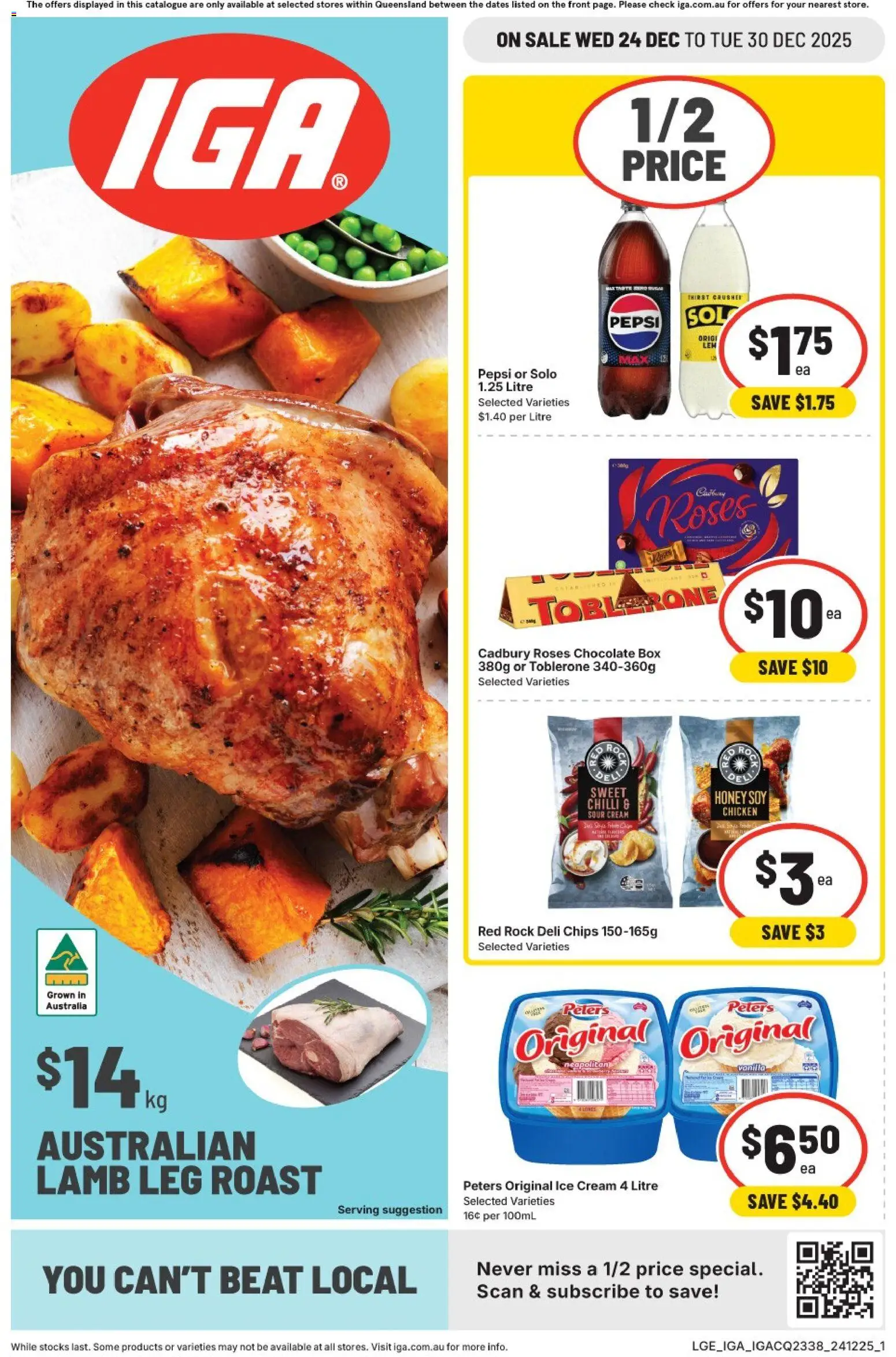 Preview of catalogue Catalogue QLD from shop IGA valid 24/12/2025