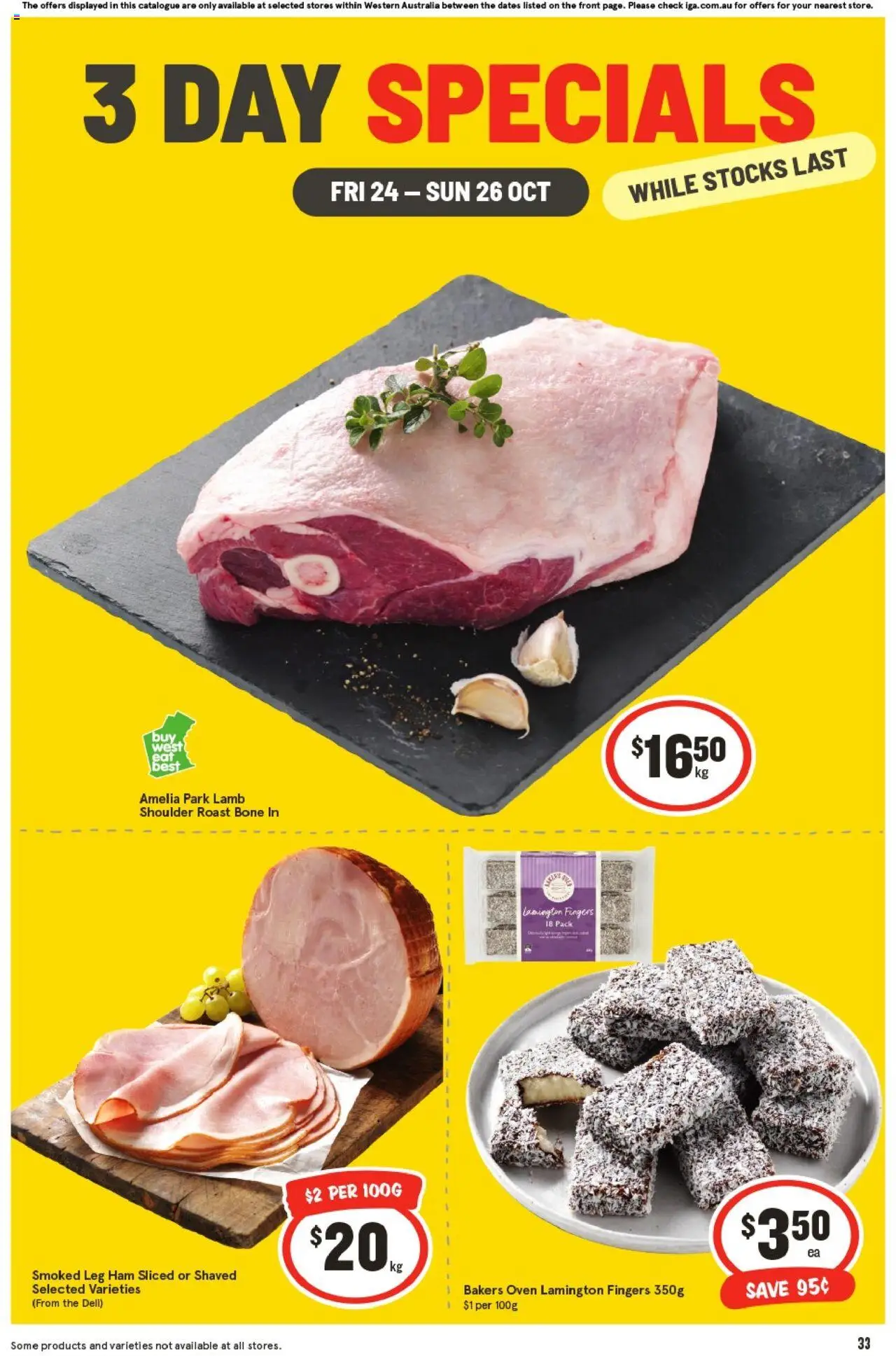 IGA catalogue valid from 24/10/2025 - page 1