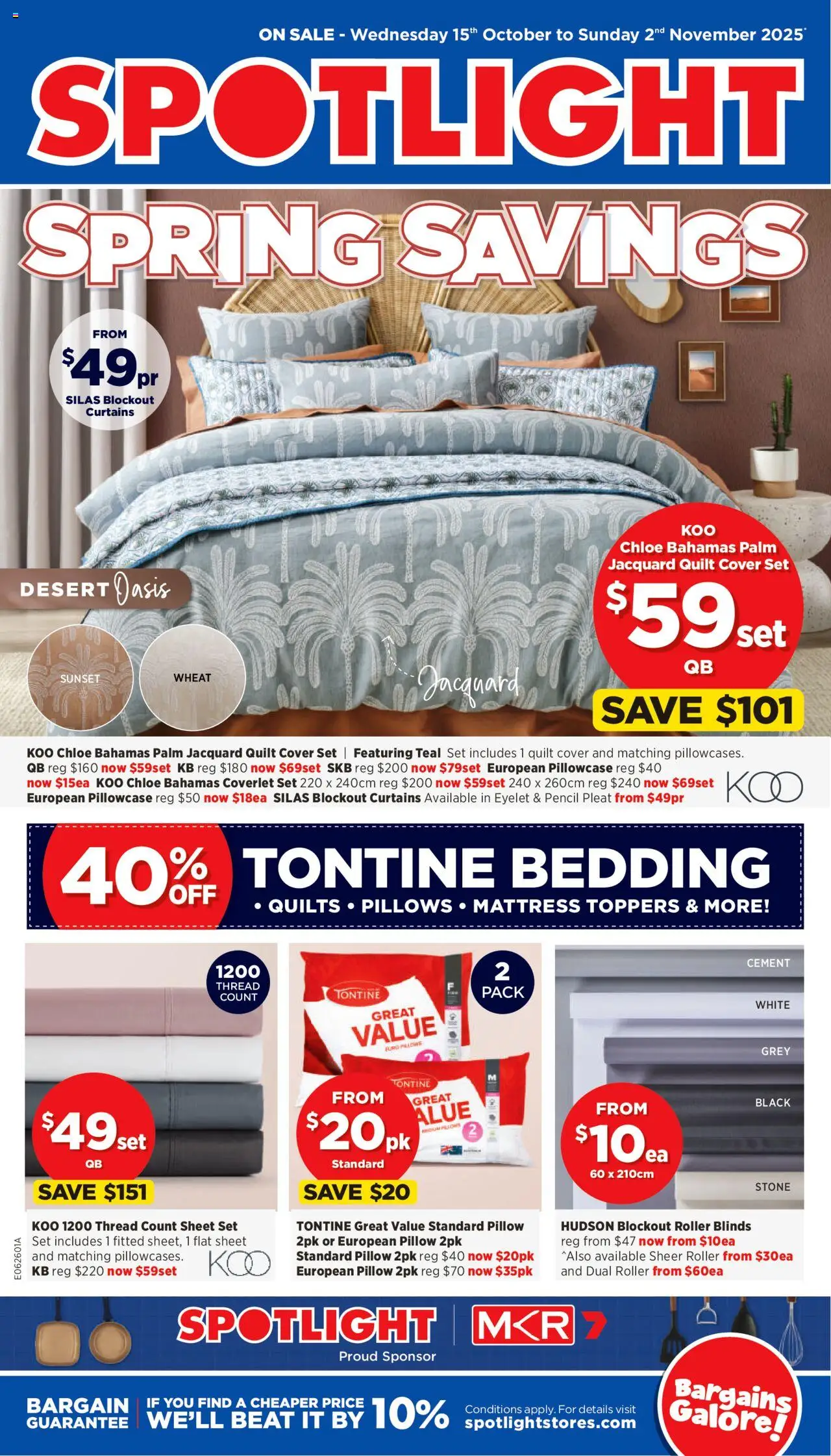 Spotlight catalogue valid from 15/10/2025 - page 1