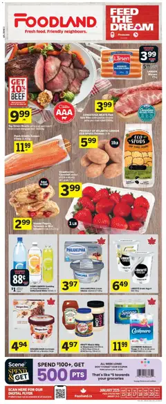 Preview of leaflet Weekly Flyer - NL from shop Foodland is valid from Jan 15, 2026