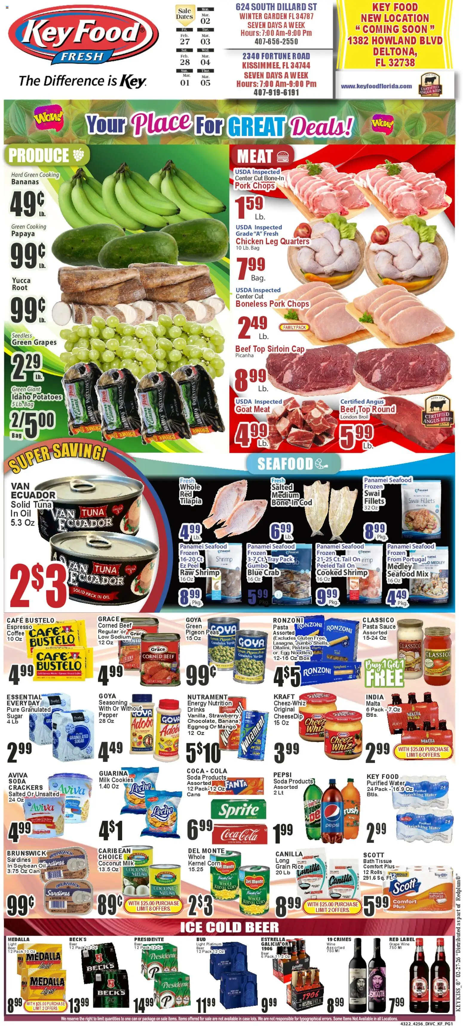 Ad Preview of Key Food Weekly Ad from 02/27/2026