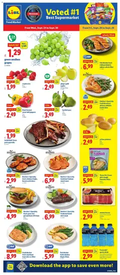 Ad Preview of Lidl Weekly Ad from 09/24/2025