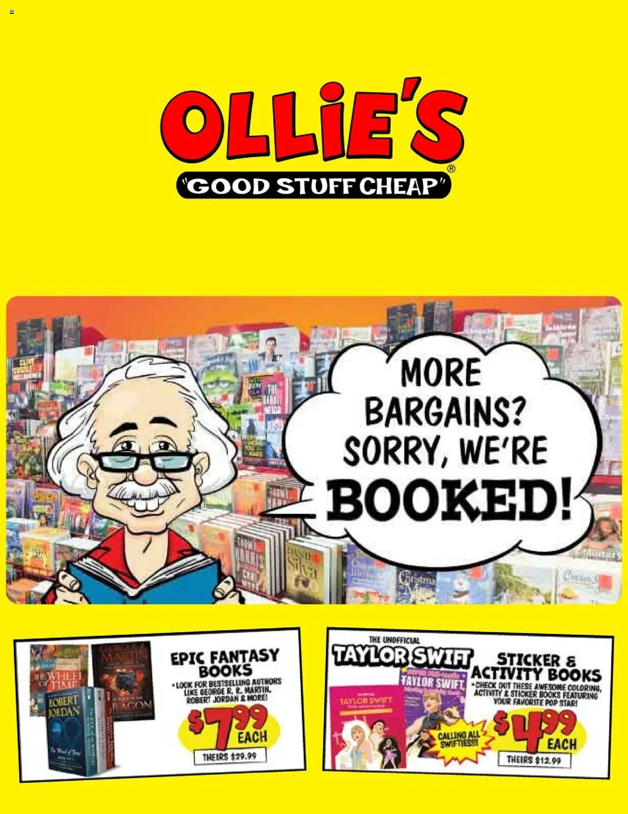 Ollie's Weekly Ad from 09/16/2025 - Flyer - Page number 1